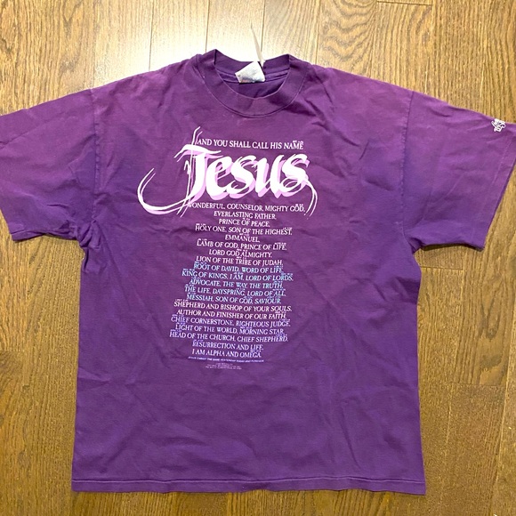 And you Shall call his name - 1991 Bob Bailey tshirt - Picture 2 of 7